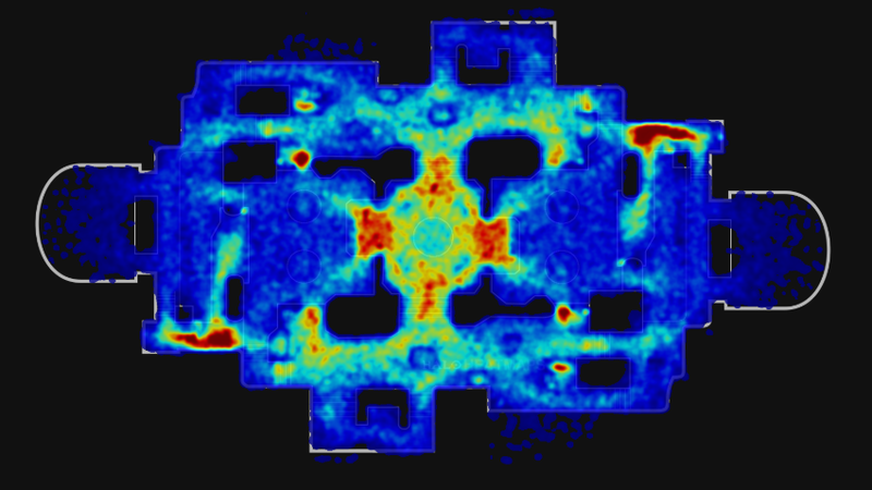 Illustration for article titled Heat Maps Of Battlefield V Are Beautiful